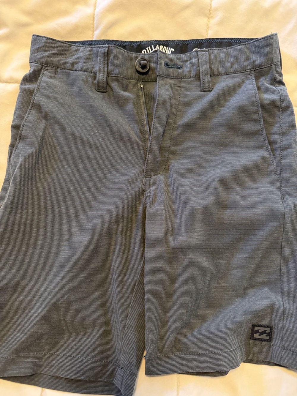 Billabong Kids Gray Chino-Style Shorts